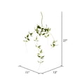 thumbnail image 2 of Vickerman 27" Artificial Green Clematis Spray. Includes 6 sprays per pack., 2 of 2