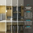 thumbnail image 3 of Luxrite 5 Inch Ultra Thin LED Recessed Light, 12W, 5CCT 2700K-5000K, 1000 Lumens, Dimmable, Wet Rated, IC Rated 6 Pack, 3 of 7
