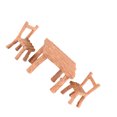 thumbnail image 1 of QualitChoice Table Micro Resin Craft Handmade Landscape Pastoral Chair Figurine Synthetic DIY Self-Assembly Yard Garden Home, 1 of 6
