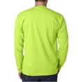 thumbnail image 3 of Bayside Adult 6.1 oz., 100% Cotton Long Sleeve Pocket T-Shirt - BA8100, 3 of 4