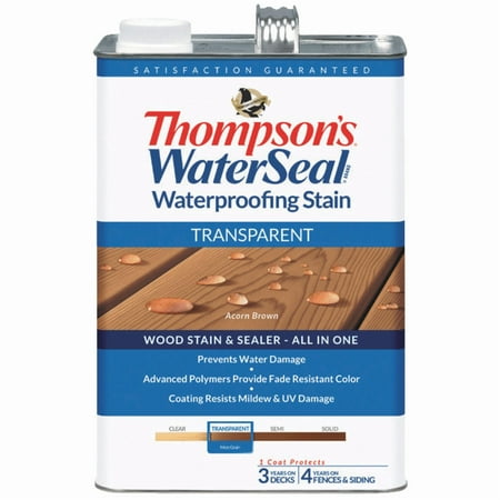 - Thompsons WaterSeal Transparent Waterproofing Stain