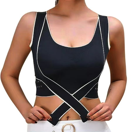 

Felwors Steel Ring Thin Women Bra Soild Color Breathable Gathers Underwear Comfort Bra XL