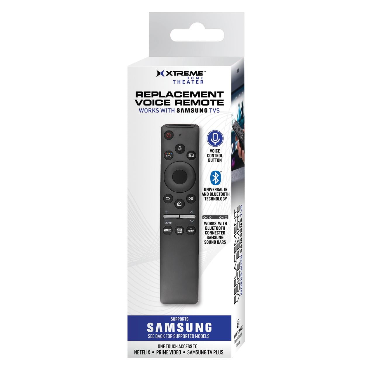  OEM Samsung BN59-01312G TV Remote Control with Bluetooth Netflix  Prime Video Hulu Voice Command Button : Electronics