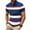 Navy, variant on snilers Golf Shirts for Men Short Sleeve Collared Pullover Button Up Stripes Casual Work Shirts Relaxed Fitted Stylish Summer Tops