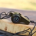 thumbnail image 4 of SSKFHGI Black (A)3 In 1 Outdoor Multi-Function Survival Whistle, Compass, Life-Saving Whistle, Thermometer, Portable High-Frequency Whistle With Lanyard, 4 of 8