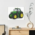 thumbnail image 6 of Picia big farm tractor Pattern Decorative Picture – Unique Wall Art, Modern Canvas Print for Trendy Interiors (Horizontal), 6 of 6
