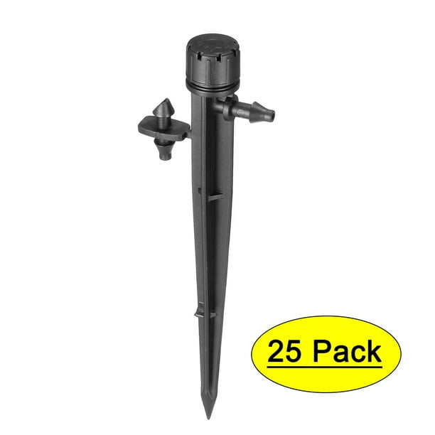 Adjustable Spray Drippers, 180 Degree Micro Emitter Irrigation Watering