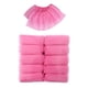 thumbnail image 1 of Cubrezapatos desechables kusrkot 100 piezas cubiertas de piezaza antideslizantes Rosado, 1 of 7