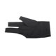 thumbnail image 1 of Guante Profesional Sunnimix Negro Para Billar De Mano Izquierda Tres Abierto, 1 of 8