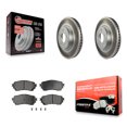 thumbnail image 1 of Transit Auto Front Coated Disc Brake Rotors and Semi-Metallic Pads Kit for Car Mazda 6 KGF-100479, 1 of 11