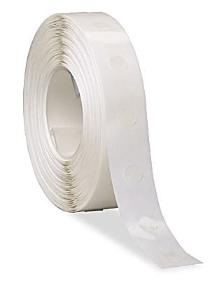 Low Profile High Tack 1/2" Glue Dots 8 Rolls 1500/roll for Dot Shot Pro Dispenser DSP31-401