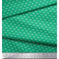 thumbnail image 2 of Soimoi Moss Georgette Fabric Arrow Small Decor Fabric Printed Yard 42 Inch Wide, 2 of 3
