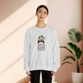 thumbnail image 5 of Blessed Mama Sweatshirts, Thanksgiving Sweatshirts, Messy Bun Sweatshirts, 5 of 5