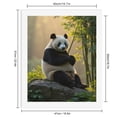thumbnail image 2 of Paint by Numbers Kit for Adults, Panda Forest Serenity Paint by Numbers, Easy Paint by Numbers Kit for Adults Beginner, DIY Adult Paint by Number Kits on Canvas, 12x16in Home Decor, 2 of 7