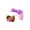 N, variant on Cat Plush Ball Launcher Toy Self Entertainment Silent Ball Shooting Gun for Indoor Play Micro Bullet Static Cling Soft Pom Pom Balls Interactive Kitten Exercise Toy for Boredom Relief Fun Activity N