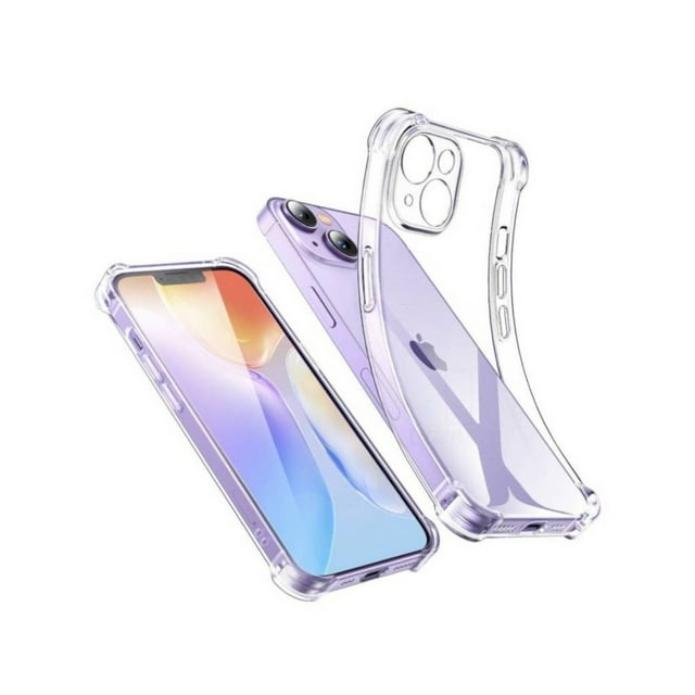 Funda transparente reforzada para iPhone 14