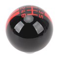 thumbnail image 1 of Gear Shift Knob, 6 Speed Car Racing Car Gear Shifter Head Replacement for GT500 Style Round Ball Shift Knob with 3 Adapters for Manual Vehicle, 1 of 7