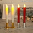 thumbnail image 5 of Paquete de 10 portavelas de centro de mesa cónicos, juego de velas de pilar moderno, soporte de base decorativo (plateado) brillar Electrónica, 5 of 5