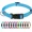 Sky Blue, variant on Dog Collars for Small Dogs, Reflective Nylon Pet Collar with Quick Release Buckle, Small Dog Collar for Boys