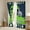 Navy Green, variant on Erosebridal American Football City Curtains and Drapes (38x45), Eat Sleep 30%-50% Blackout Curtains for Bedroom, Soccer Lover Curtains for Living Room, Window Drapes Room Decoration