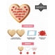 thumbnail image 5 of Kit 12 Pzas Bakersfield Galleta Corazón Sabor Vainilla 90 Gr, 5 of 7