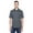 Charcoal, variant on UltraClub Men's Cool & Dry Stain-Release Performance Polo - 8445