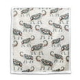 thumbnail image 5 of Hati Elephants Sherpa Throw Yellow Single 50X60, 5 of 11