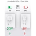 thumbnail image 3 of Cardador de 20w PD con cable tipo c carga rapida, 3 of 3