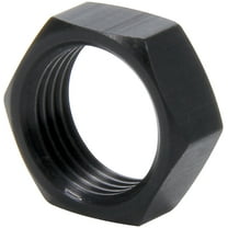 Allstar Performance 5/8-18 LH Alum Jam Nuts Thin OD Black 4pk ALL18287