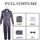thumbnail image 3 of Disfraz de Cosplay de Gomez Addams Disfraz de Cosplay de Wednesday Addams Traje de Rayas Pantalones Superiores Disfraces de Fiesta de Carnaval de Halloween para Hombres, 3 of 5