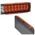 thumbnail image 4 of 8" Inch Snap on Amber Curved LED Work Light Bar Lens Cover ATV UTV Offroad 4WD, 4 of 4