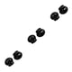 thumbnail image 1 of Injueey Pack of 10 Cord Stopper Plastic Fastener with Round 2 Drawstrings Shaped Holes Rope Lanyard Anti-slip Portable Stoppers Type1 NO1 Injueey CBP120220, 1 of 6