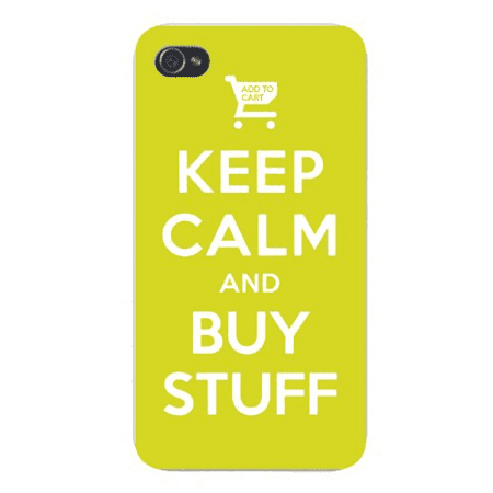 Cheap Iphone 4 Stuff Apple Iphone Custom Case 4 4s White Plastic Snap on - Keep Calm and Buy Stuff
