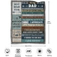 thumbnail image 2 of LHSHID Grandpa Gifts from Grandchildren Blanket Fathers Day Birthday Gifts for Grandfather Christmas Day Best Gifts for Grandpa Blanket for Grandpa Soft and Warm 30x40in, 2 of 6
