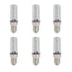 thumbnail image 1 of 6PCS 72LED Bombilla pequeña E14 Bombilla 5W 220V Lámpara de techo de silicona Lámpara de mesa Bombilla para dormitorio Luz blanca, 1 of 10
