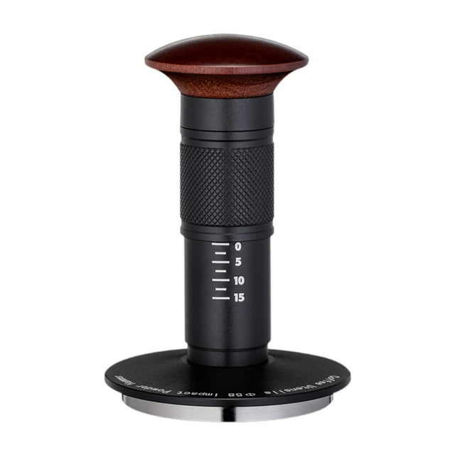 Tnarru Coffee Tamper Stainless Steel Base Professional Coffee Distributor Leveler Tool Coffee Hand Press Tool for Bar Office Camping 51mm