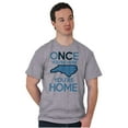 thumbnail image 4 of North Carolina You're Home Here Cute Plus Size Crewneck Graphic Tee Shirt Brisco Brands 2X, 4 of 5