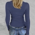 thumbnail image 3 of Womens Long Sleeve Tops 2026 Dressy Casual Fashion Loose Tops Spring Fall Chic Casual Tee, 3 of 5