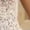 Khaki, variant on Women's Retro Floral Puff Sleeve Dress