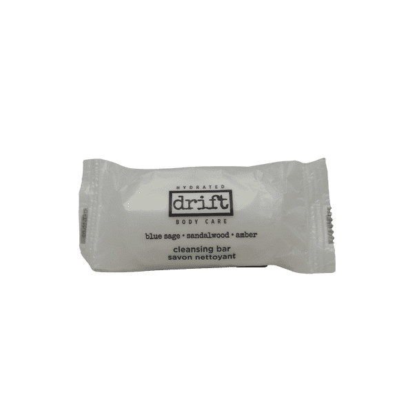 Drift Blue Sage Sandalwood & Amber Bath Soap 1.25oz Lot of 10 each Bars. Total of 12.5oz