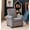 Soft Gray Cords, variant on Olive & Opie Jordan Kids/Toddler Recliner Chair - Push Back Lounge Sofa for Boys & Girls Age 3+, Vegan Leather Mink