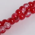 thumbnail image 4 of EeaseCA 10mm 40Ps Perles Forme Mode Perles Chaîne Perles Créatives pour Accessoires Bijoux DIY Bracelet Collier (Rouge), 4 of 7