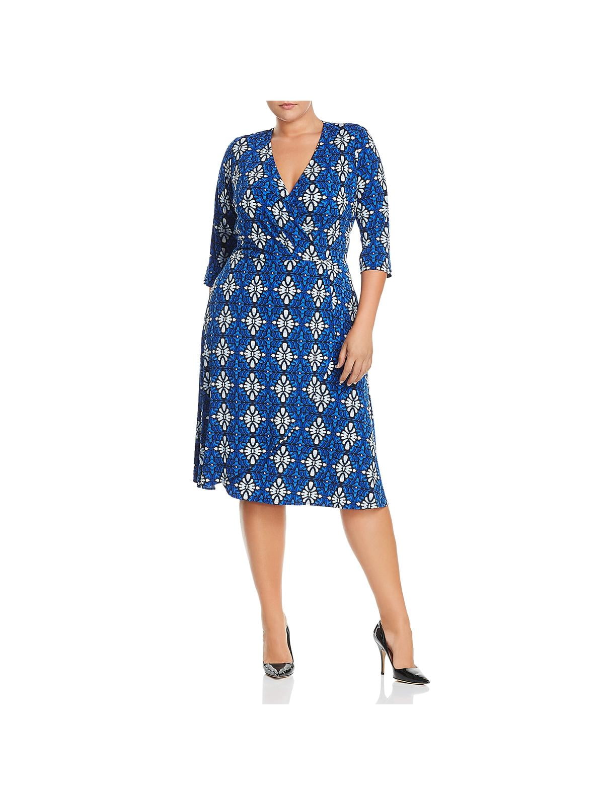 calf length wrap dress