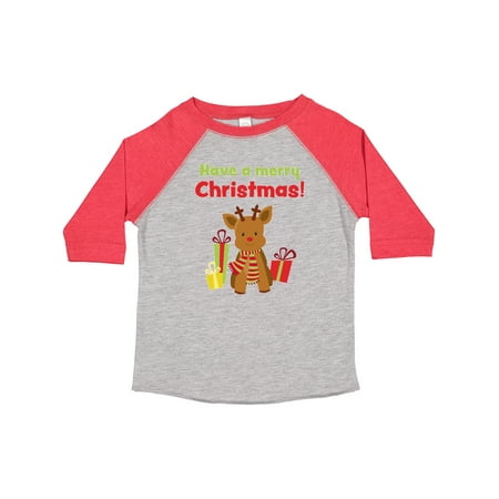 

Inktastic Have a Merry Christmas Reindeer Gift Toddler Boy or Toddler Girl T-Shirt