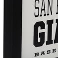 thumbnail image 3 of San Francisco Giants 10'' x 14'' Team Framed Wood Sign, 3 of 4