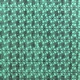 thumbnail image 1 of Ahgly Company Indoor Square Abstract Turquoise Blue Modern Area Rugs, 7' Square, 1 of 4