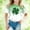 F-Green, variant on Funny St. Patrick'S Day Tshirt Oversized Short Sleeve Crewneck Letter Print Boys Kids Girl T-Shirt for Kids 8-9 Years