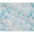 thumbnail image 5 of oneOone Cotton Flex Turquoise Blue Fabric Abstract Line Drawing Floral Craft Projects Decor Fabric Printed By The Yard 40 Inch Wide, 5 of 5