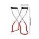 thumbnail image 2 of Pinzas de agarre para levantar tarros de conservas, acero inoxidable, para cocina casera, color rojo, 2 of 5