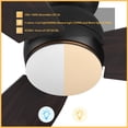 thumbnail image 6 of CARRO Arran 60" 3 Blades Large Indoor Ceiling Fan with Remote and Light Kit, 6 of 8